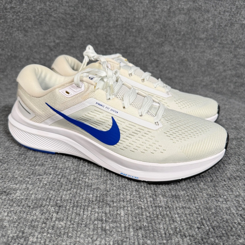 Nike Zoom Structure 24 Men's 8 Running Athletic Shoes DA8535 Off White Workout